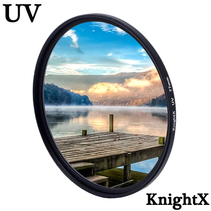 УФ фильтр KnightX HD MC MCUV набор аксессуаров для canon sony nikon d5300 50d photo 700d 1200d 49 52 55 58 62 67 72 77