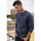 Мужская футболка с длинным рукавом, 2022 хлопок