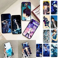 fhnblj blue exorcist anime phone case for samsung galaxy a30 a20 s20 a50s a30s a71 a10s a6 plus fundas coque