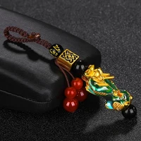 retro warm color changing brave troops key chain pendant for mens car key chain case accessories anniversary birthday gift
