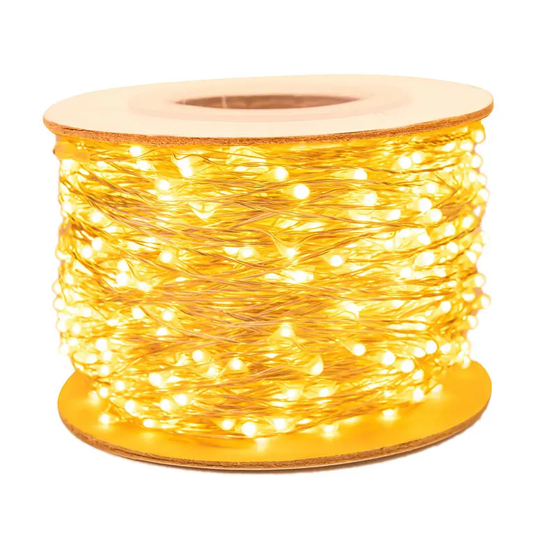 10-100 м дистанционного Рождеством Свадебные украшения огни помещении на открытом