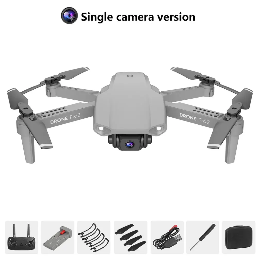 

E99 Pro2 RC Mini Drone 4K Dual Camera WIFI FPV Aerial Photography Helicopter Foldable Quadcopter Dron Toys