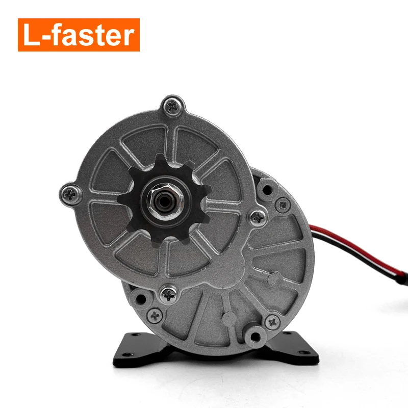 24V 250W Электрический мотор с зубчатой звездочкой 9 звездочки коробка передач MY1016Z2