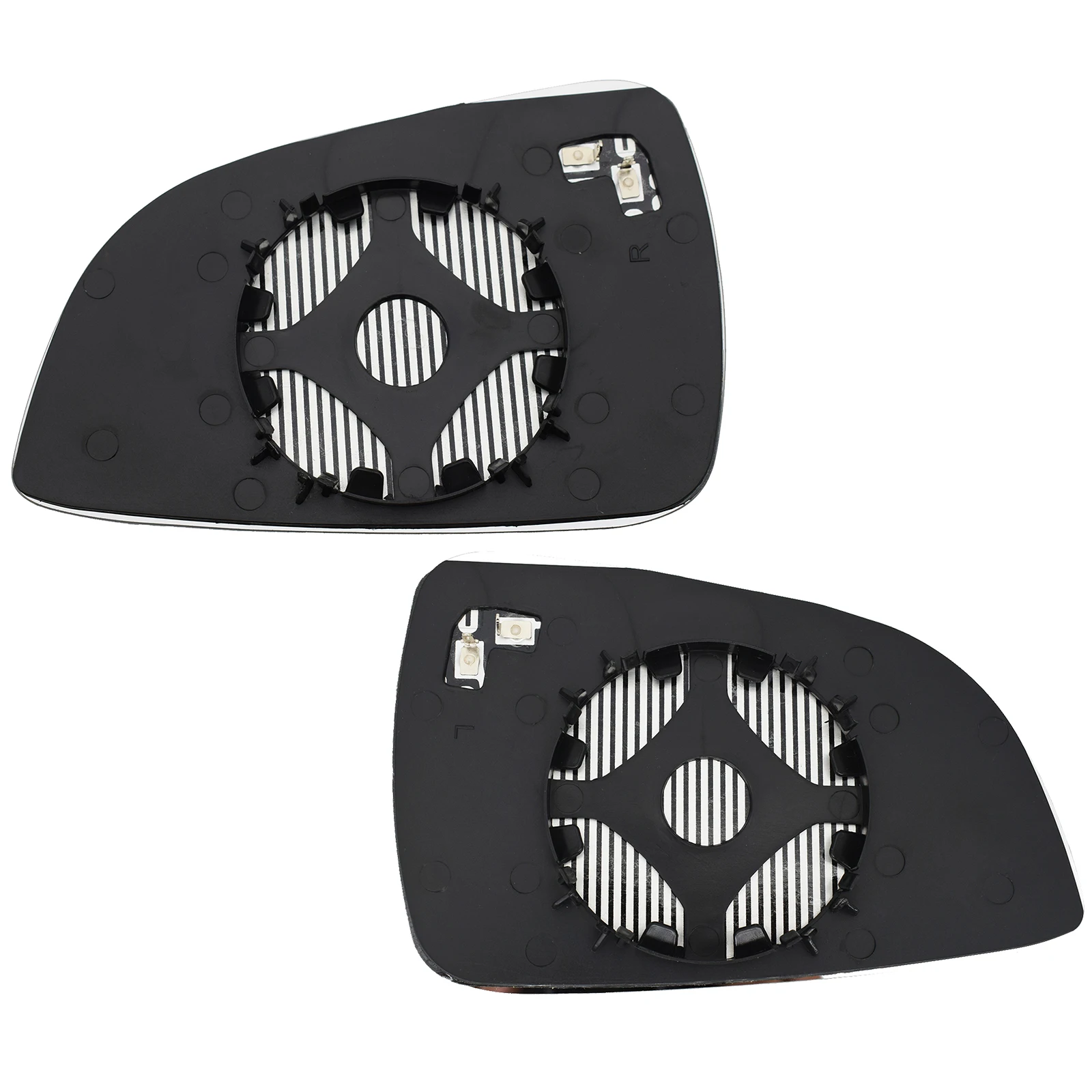 for opel vauxhall astra h 2009 2011 2011g left right side door wing mirror glass heated convex rearview rear view with plate free global shipping