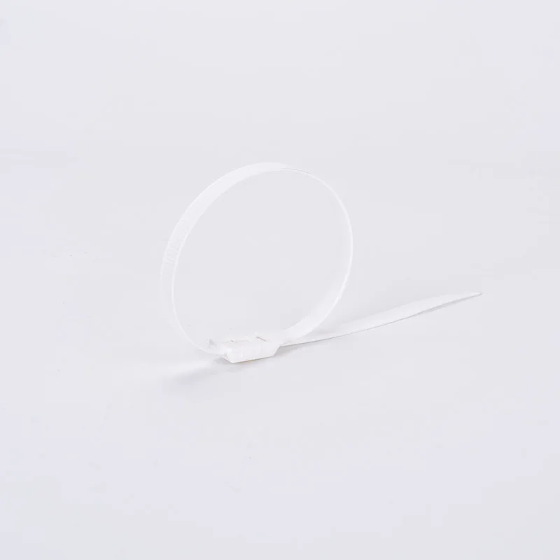 White 100pcs Taoqibao нейлоновая галстук, 7X350 оболочка Специальный галстук, 100 за сумку, полный цвет - Цвет: White 100pcs