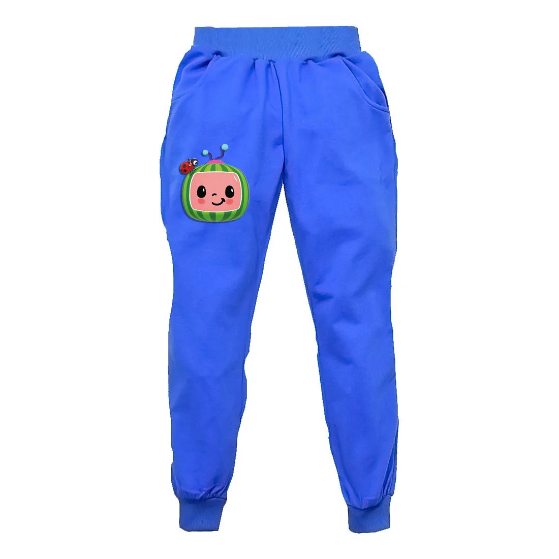 

2-16Years Cute Cocomelon JJ Clothes Kids Cartoon Jogger Pants Boys Casual Loose Bottoms Teenager Girls Leggings Casual Homewear