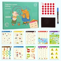 montessori baby drawing tablet color shape toddler pen control training drawing set early learning educational toys for children