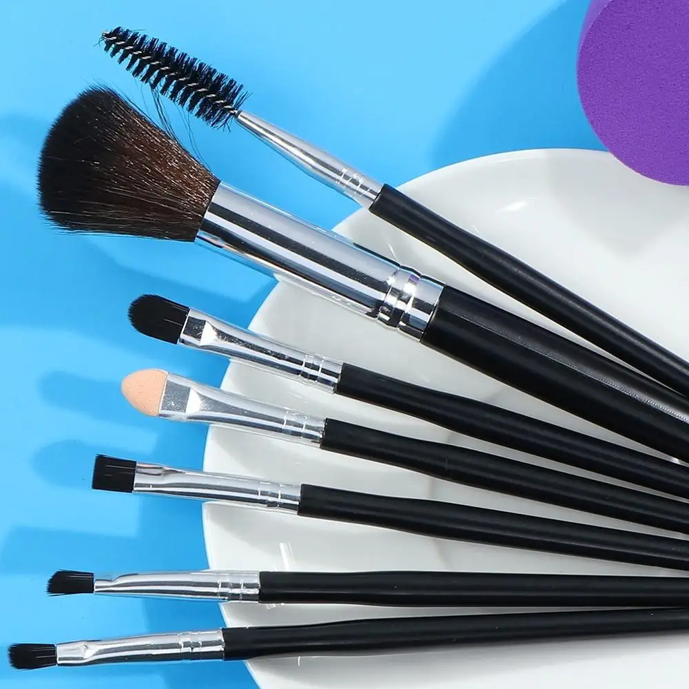 Набор кистей для макияжа Профессиональные синтетические мини-кисточки теней 7