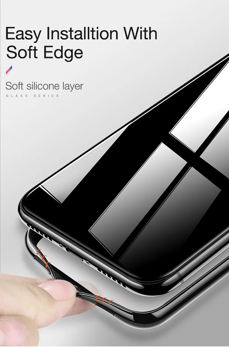 Cafele для iPhone 11 Pro Max чехол прозрачный TPU edge+ закаленное стекло задняя панель чехол для iPhone 11 pro max Защитная крышка