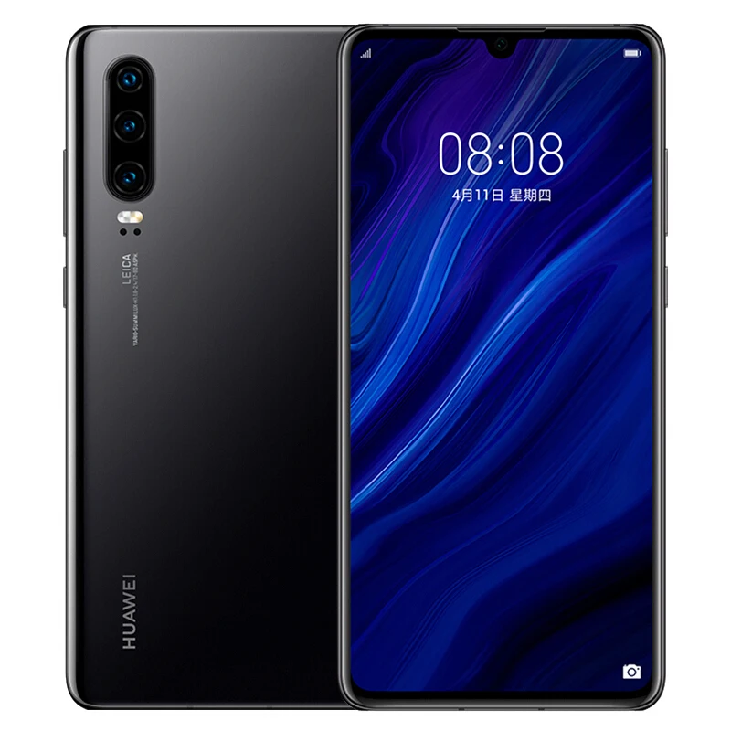 Смартфон HuaWei P30 6 1 дюйма 128x980 + 9 ГБ МП NFC IP53 OTA Kirin Android две Sim-карты | Мобильные