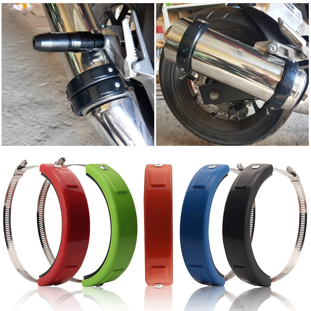 

For SUZUKI GSXR 600 GSXR750 GSX-R 1000 GSX 1400 Motorcycle Accessories Silencer/Round Oval Exhaust Protector Can Cover