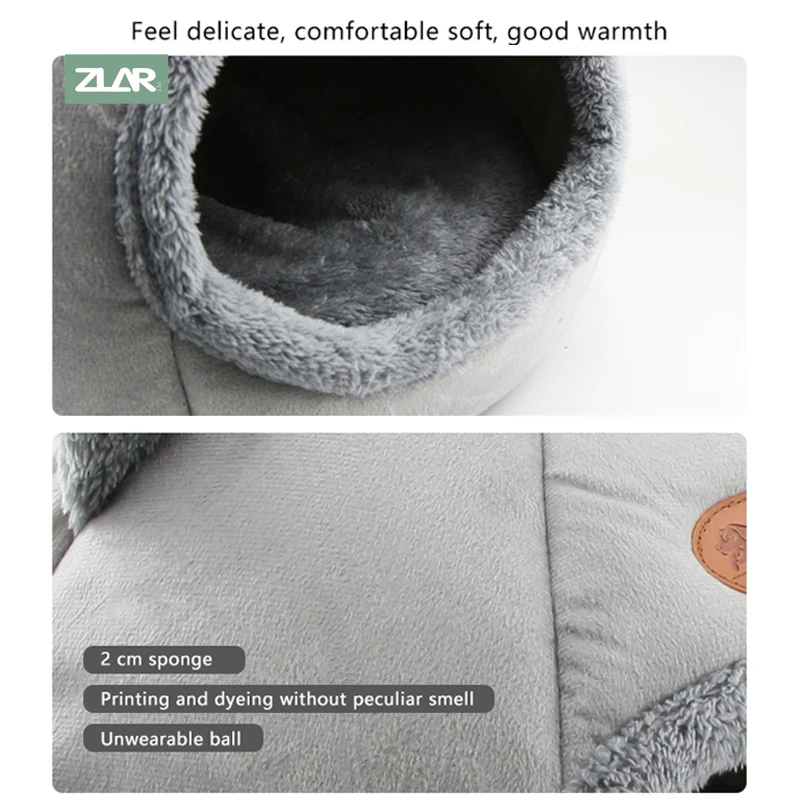 deep sleep comfort in winter cat bed little mat basket for cats house products pets tent cozy cave cat beds indoor for dog free global shipping