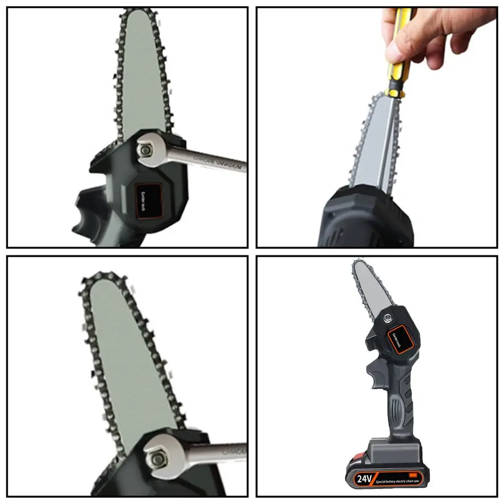 Mini Rechargeable Electric Saw Cordless Handheld Chainsaw Wireless Lithium Battery Outdoor Logging Orchard Pruning | Инструменты