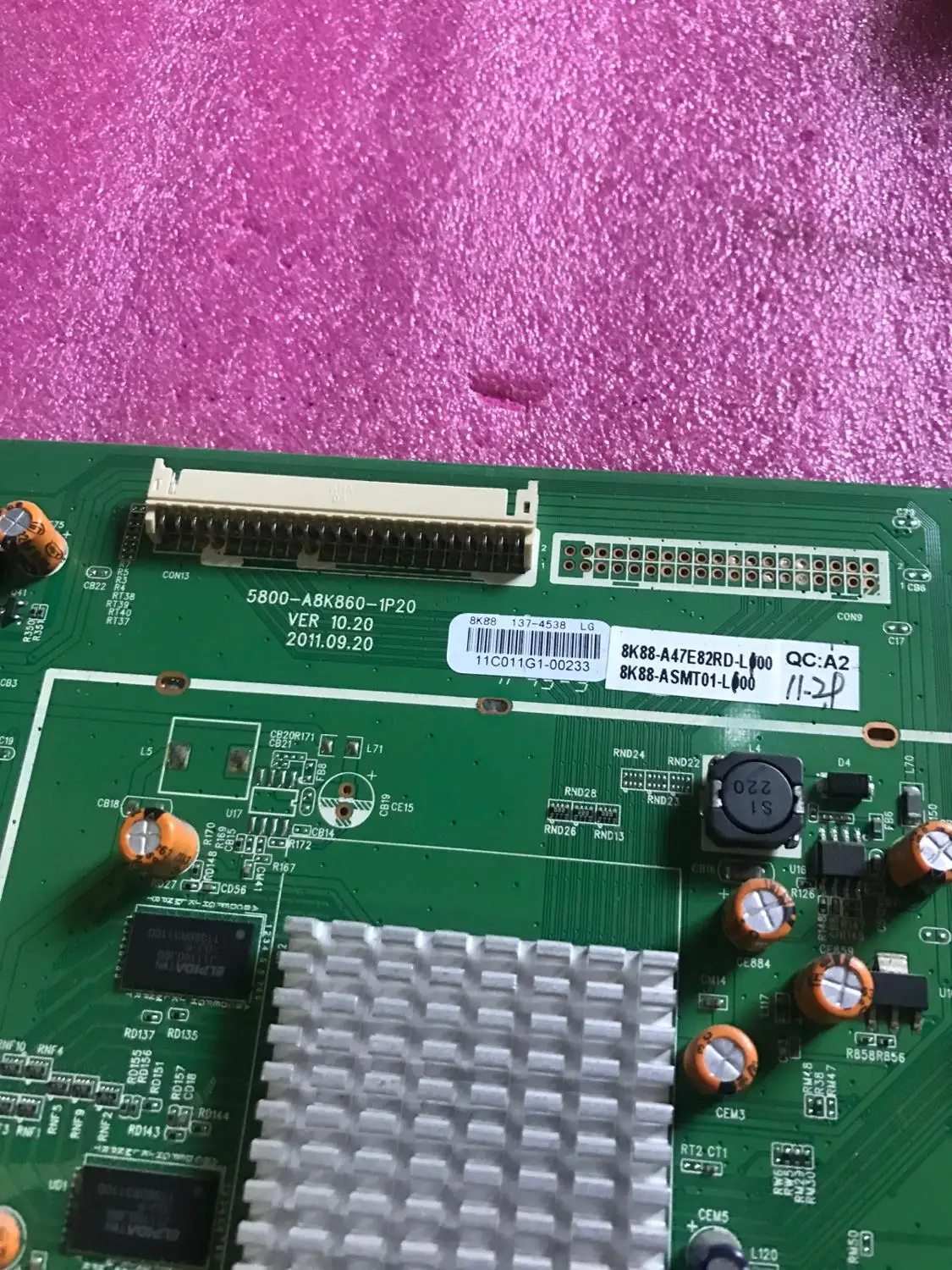 

Original 47K08RD motherboard 5800-A8K860-0040 with screen LC470EUN