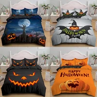 halloween duvet cover set design with decorative 3 pieces1 bedding usukaueu size 12 pillowcasess