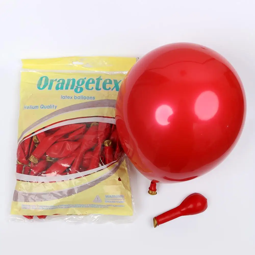 Brilliant red 10 шт. 10-дюймовые латексные шары с двойным слоем бордового, красного, фиолетового цвета, металлические светящиеся синие шары на свадьбу, день рождения, вечеринку, декор на День святого Валентина - Цвет: Brilliant red