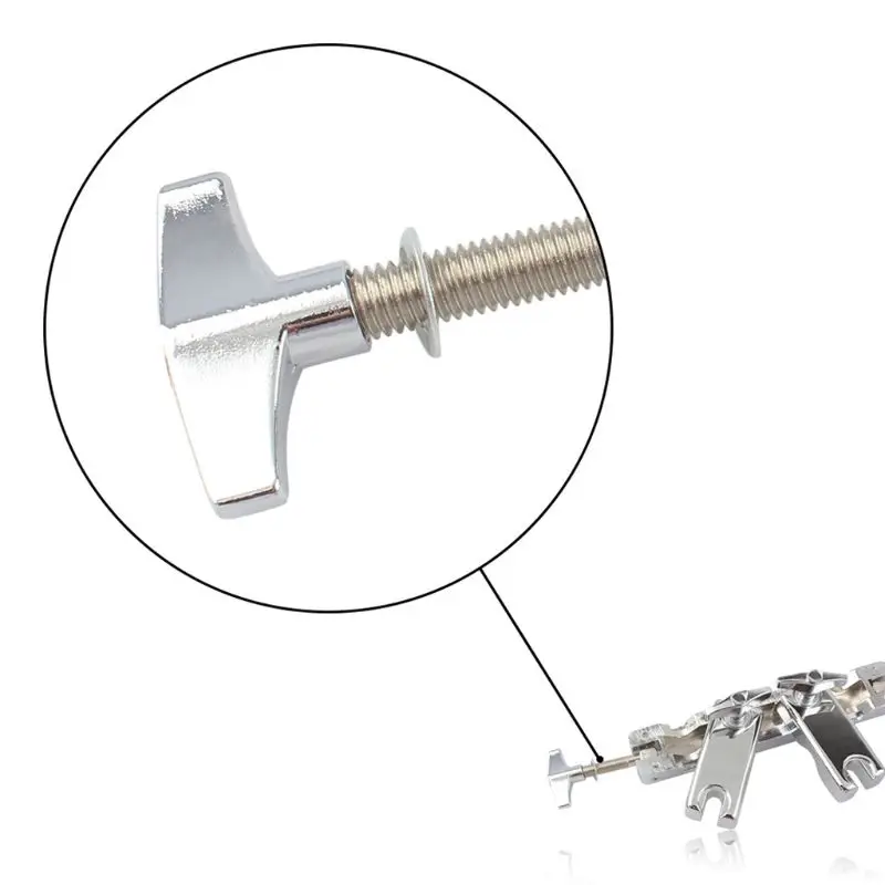 

1pcs Metal Connecting Clamp Holder Bracket Rod Percussion Drum Set for Cowbell Accessory drum set professional