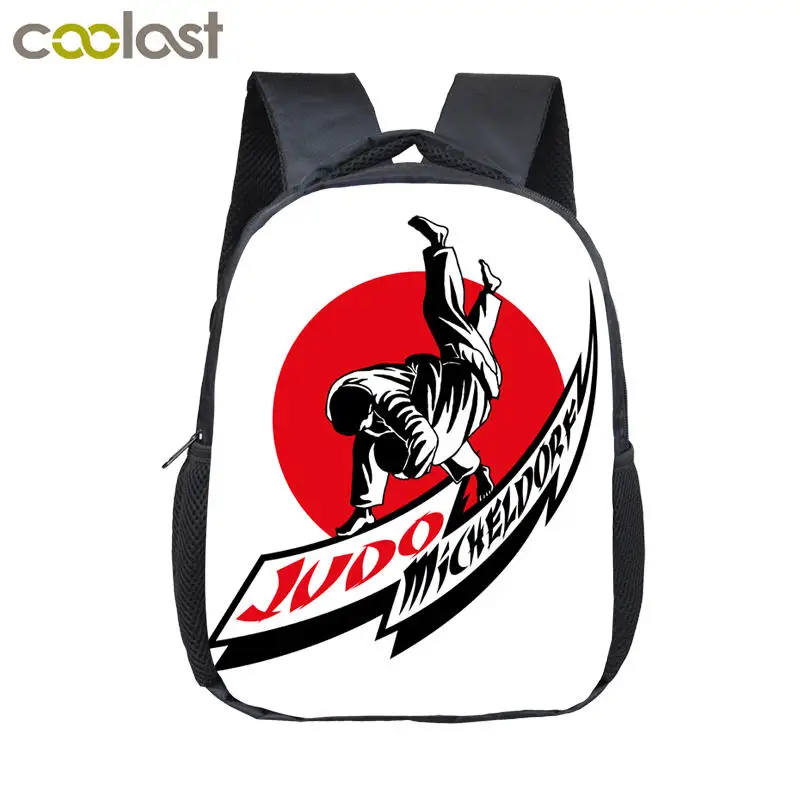 Judo Aikido Taekwondo Backpack for Kids Kindergarten Bag Children School Bags Baby Toddler Bag Boys School Backpack Bookbag Gift