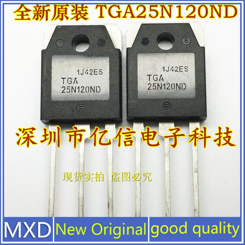 5 шт./лот новый оригинальный TGA25N120ND 25A/1200V TO-247 полевой эффект Mostube хорошего качества