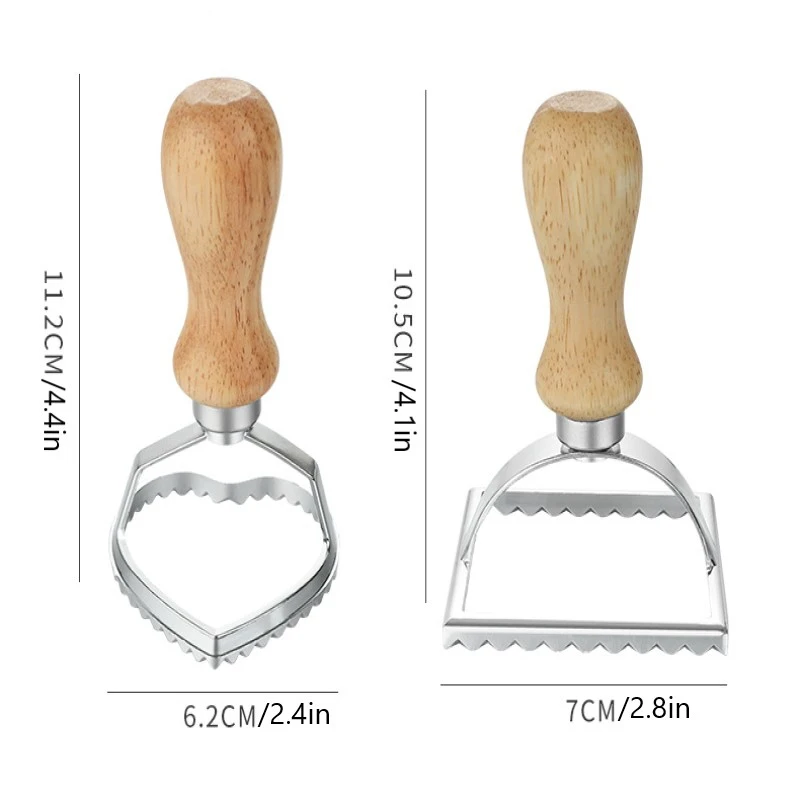 Zinc Alloy Biscuit Mould Dessert Dumpling Skin Cake Die-cutting Cake Baking Appliance Kitchen Accessories