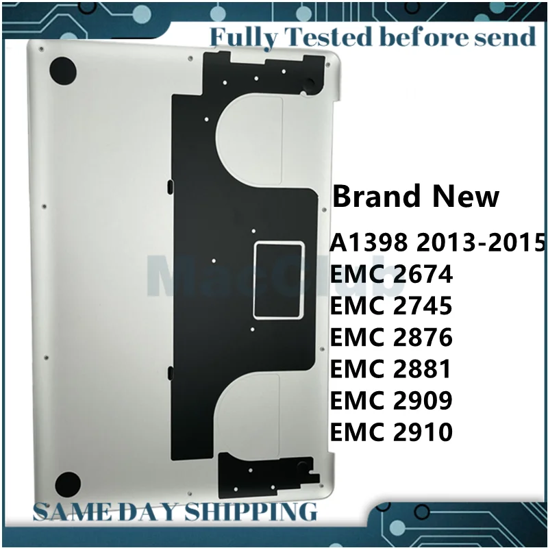 

Совершенно новый нижний корпус для Macbook Pro Retina 15 дюймов A1398 2013 2014 2015 emc 2674 2745 2876 2881 2909 2910