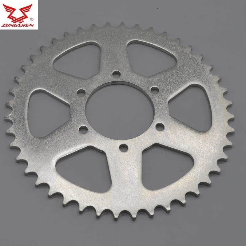 

Для cyclone zs250gy-3 rx3 zongshen мотоцикл для бездорожья 520 44T задняя цепная звездочка