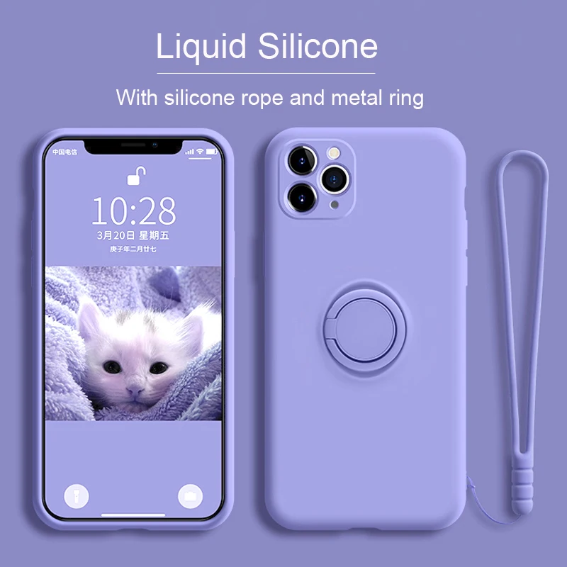 Силиконовый чехол для iPhone 12 Pro Max XS XR X 8 7 6 6S Plus iPhone12 12Pro 11Pro|Бамперы| |