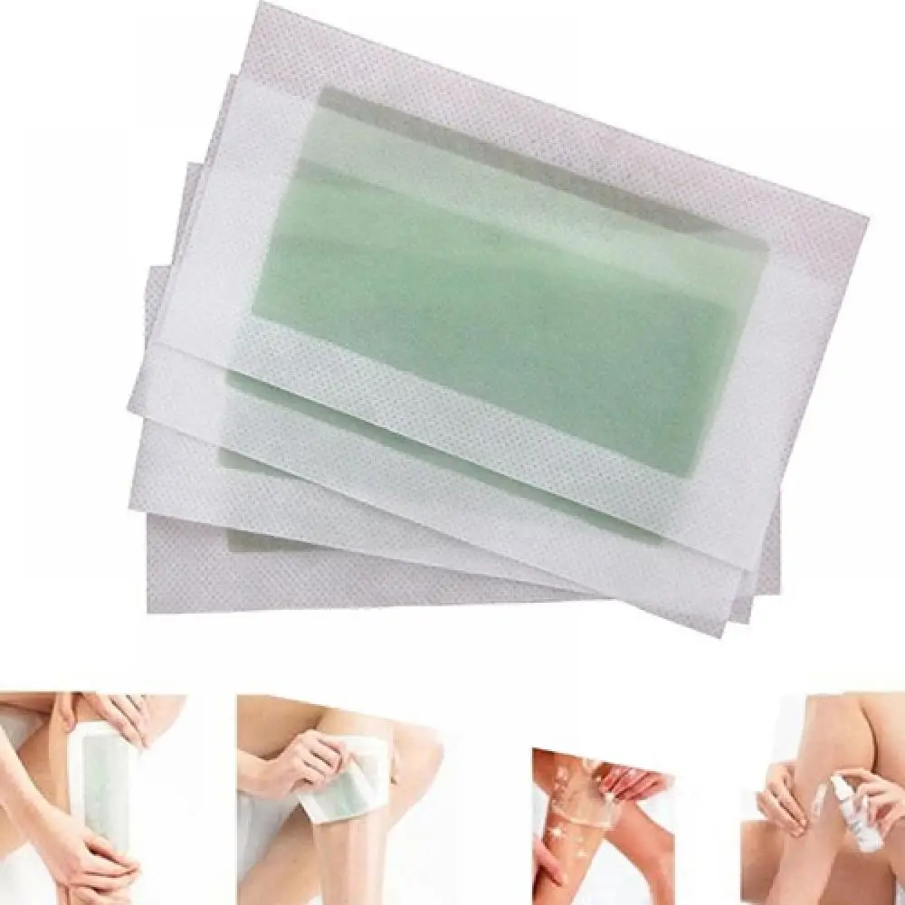 

10Sides Hair Removal Beeswax Cream Tearing Wax Strip Paper Leg Armpit Body Facial Hair Remove For Women Men