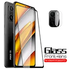 Защитное стекло PocoF3 Mi Pocco Poxo Poko Pocophone F 3, Защита экрана для камеры Xiaomi Poco F3, закаленное стекло
