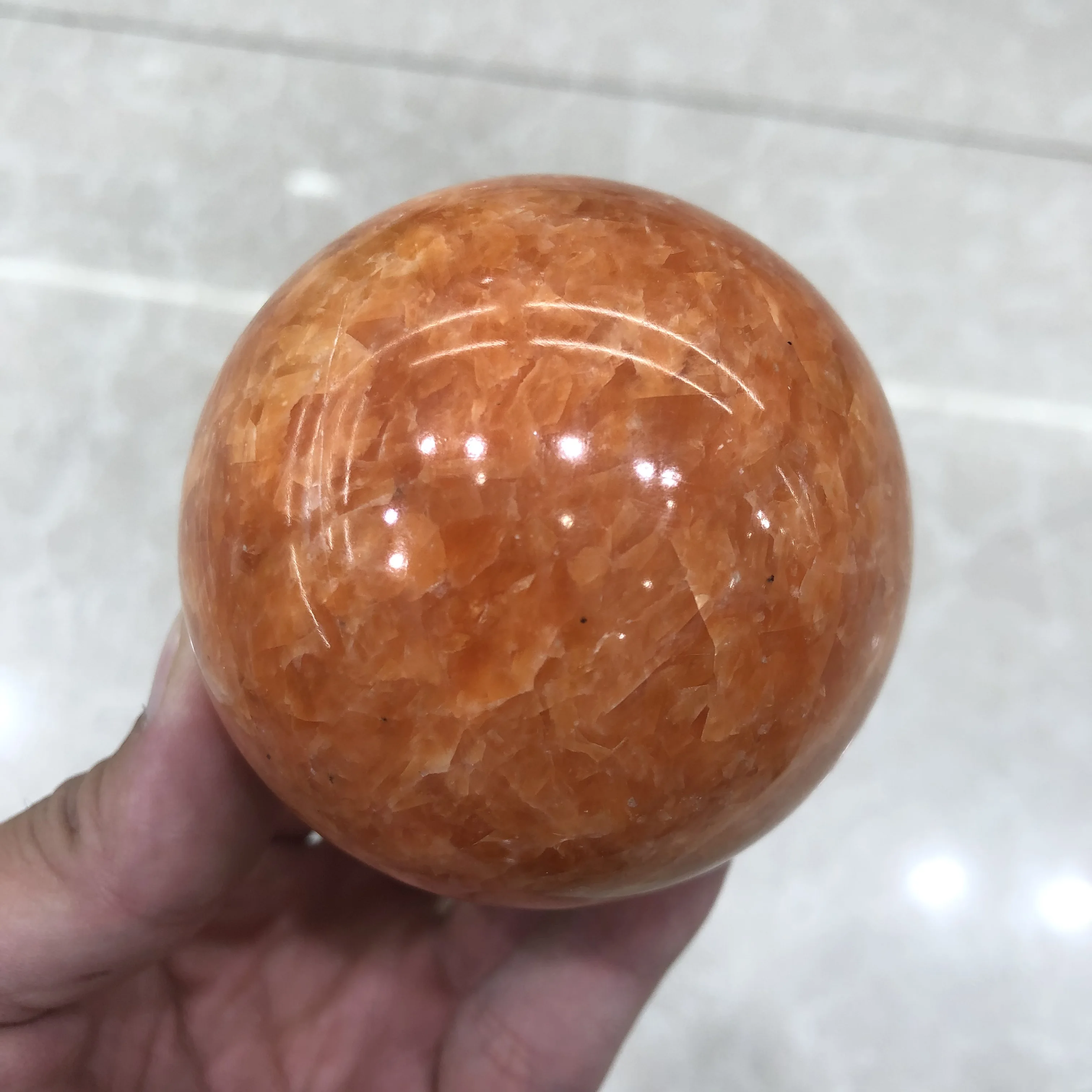 

Natural crystal quartz sun stone ball energy ball reiki stone home office aquarium decoration accessories gem