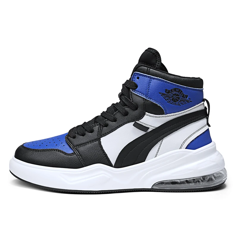 Мужская баскетбольная обувь Zapatillas Deportivas Hombre высокие ботильоны AJ1 тренировочные