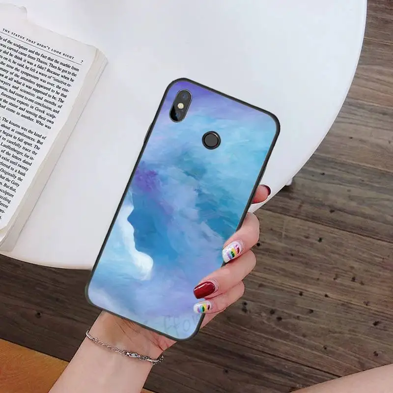 

Popular watercolor Marble luxury luxury Phone Case coque For Xiaomi Redmi note 7 8 9 t k30 max3 9 s 10 pro lite