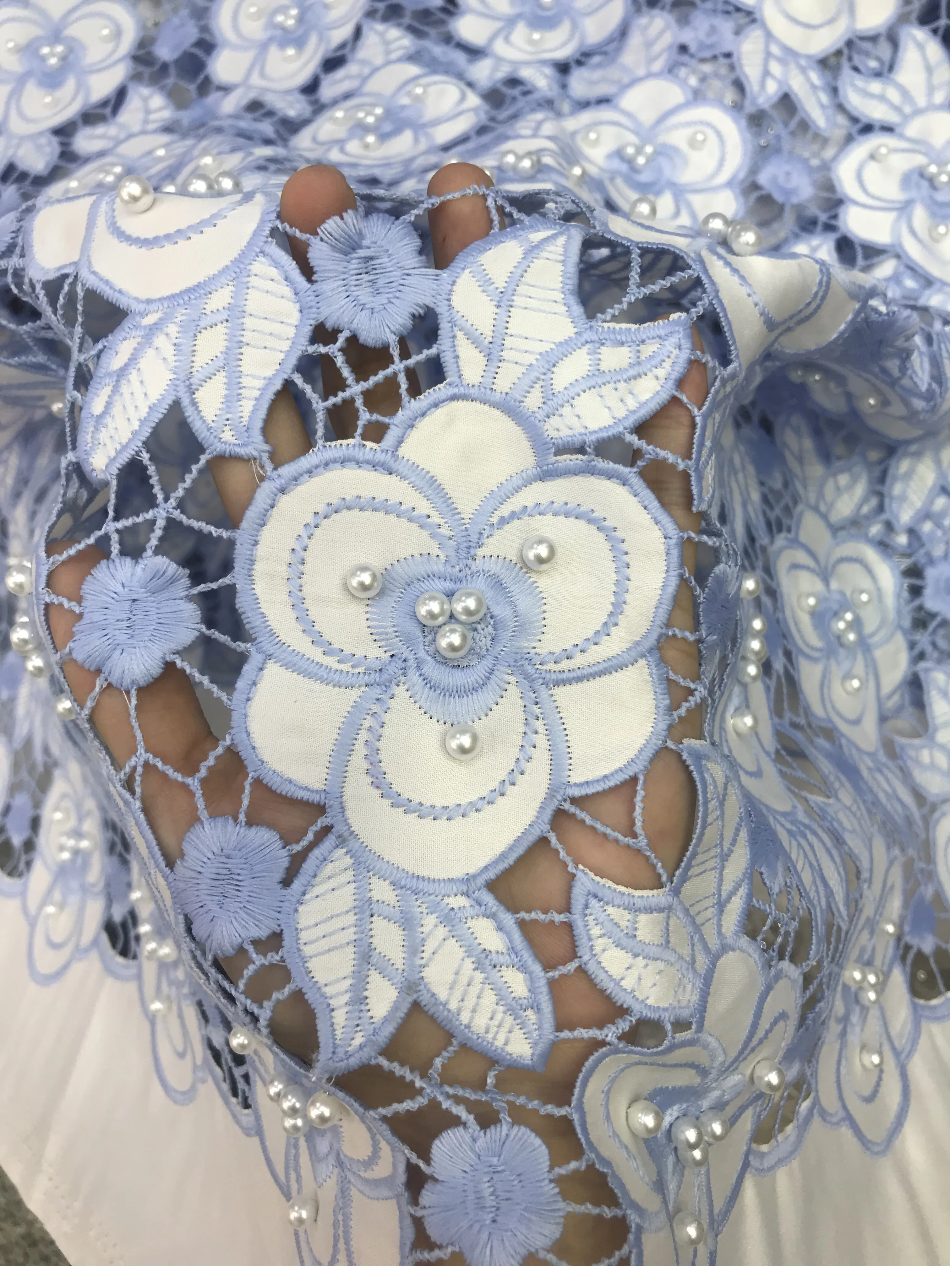 Новая африканская бархатная кружевная ткань Красивая 3d Цветочная лазерная