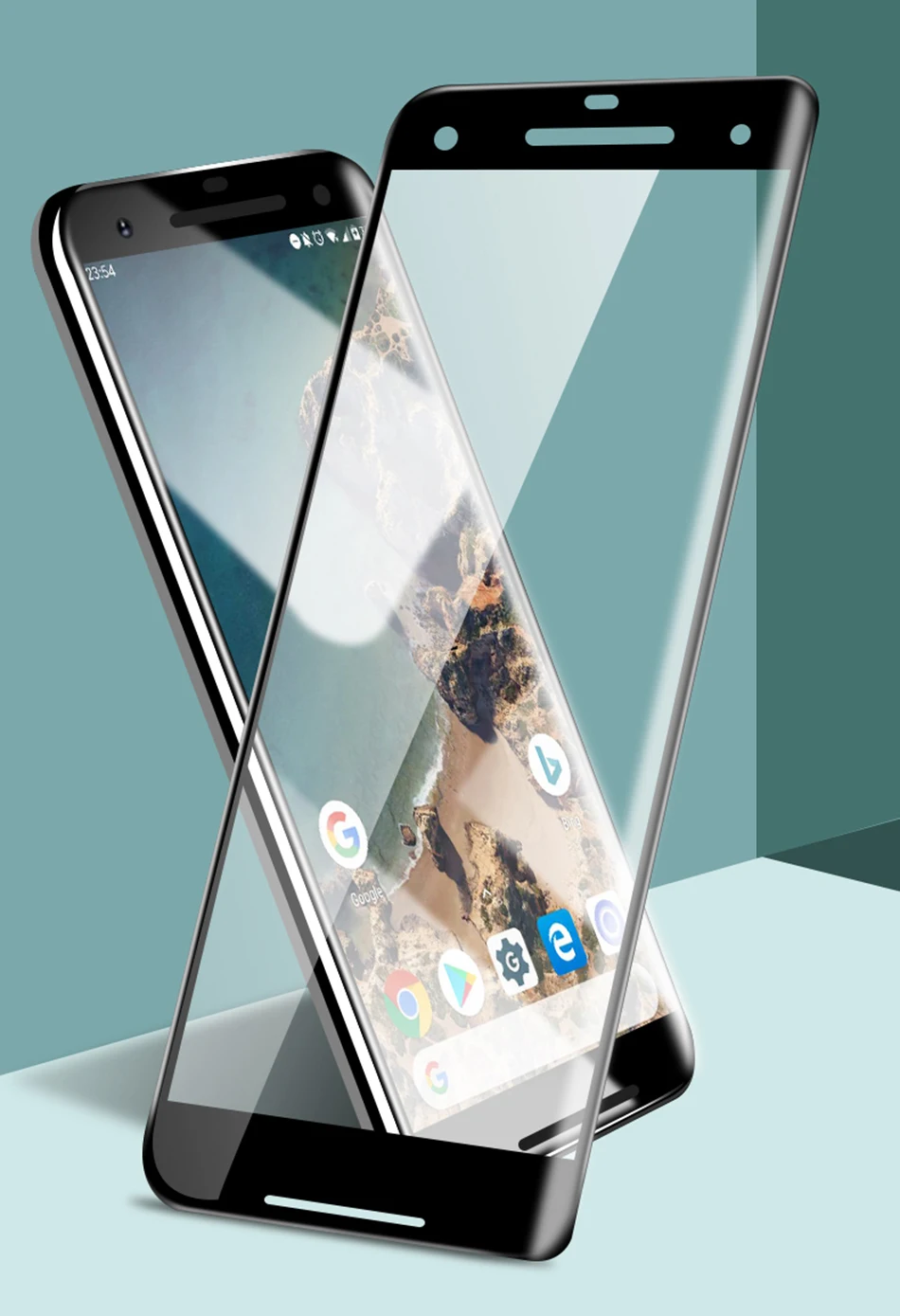 6D полное покрытие из закаленного стекла для Google Pixel 3 3a 2 XL 2XL 3XL 3axL Pixel 2 Pixel 3 Защитная пленка для экрана