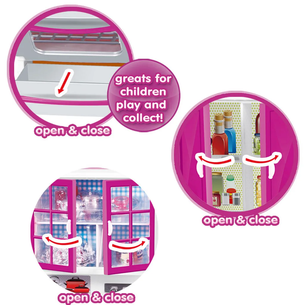 Имитация кухонных шкафов набор детские ролевые игры инструменты для