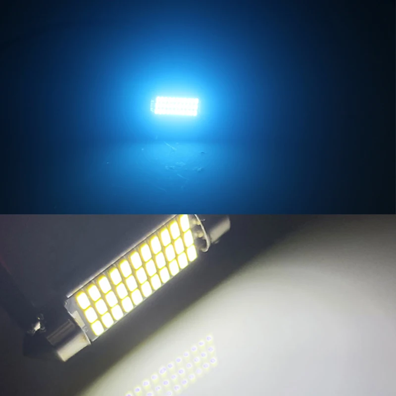 1PC C5W Led C10W Festoon Light Interior Light 31mm 36mm 39mm 41mm Car LED 4014 SMD 24/30/36/39Leds Doom Lamp Reading Light 12V images - 6