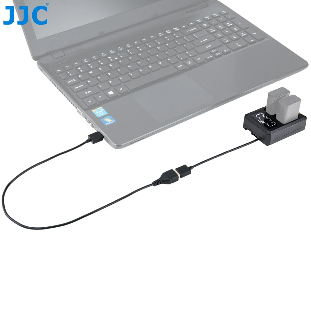JJC USB двойной Батарея путешествия Зарядное устройство для sony NP-FW50 A6400 A7 A7S A7R A7II A7SII A7RII A6500 A6300 A6000 заменяет BC-VW1 BC-TRW