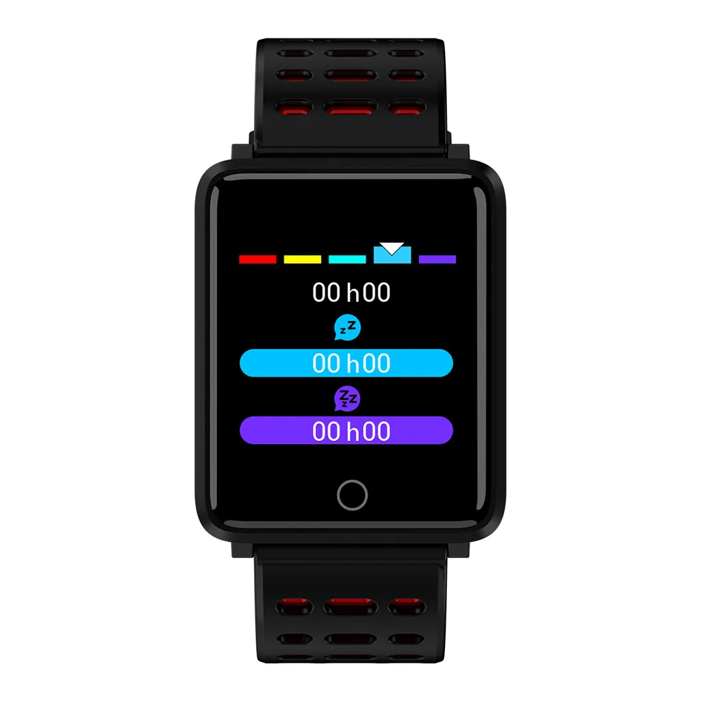 Смарт-часы с монитором сердечного ритма, браслет, браслет для iOS, Android, монитор, камера для Xiaomi, для Iphone, спорт, 5 цветов#20