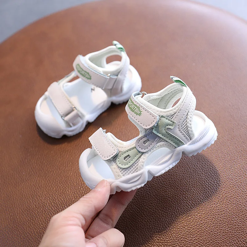 

Kids Casual Sandals Summer Infant Toddler Sandals Baby Girls Boys Flat Shoes Non-Slip Breathable Kids Sport Shoes