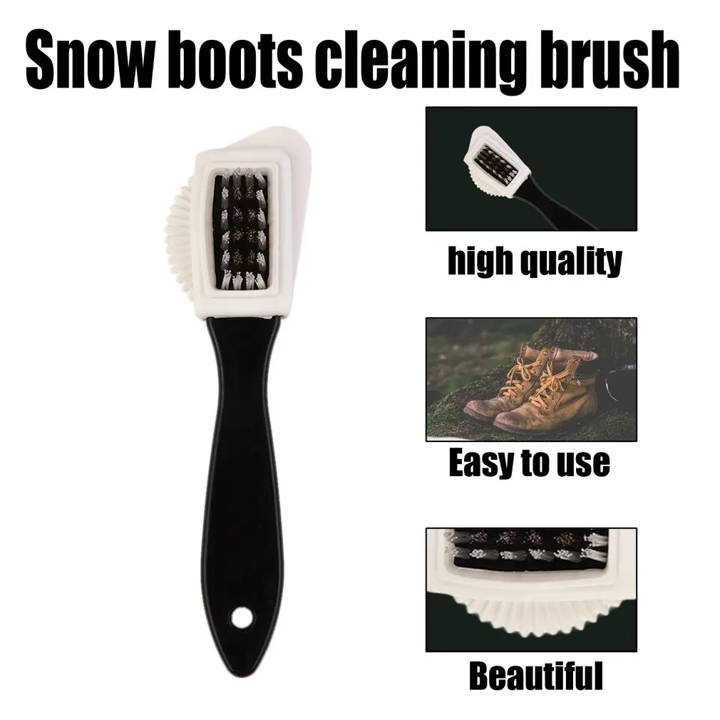 Многофункциональный скраб мех обувь щетка для чистки портативный размер зимние