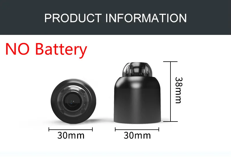 

IP Camera Mini Wireless wifi 1080P Surveillance Security Night Vision Motion Detect Camcorder Baby Monitor Cam