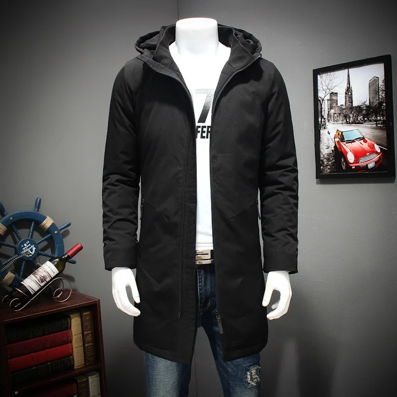 plus size 8XL in the long winter cotton padded clothes men XL warm coat fat thick jacket hooded down free shipping | Мужская одежда