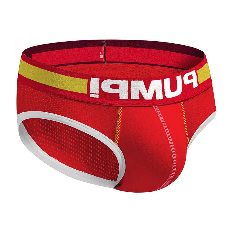 

Ins Style Sexy Underwear Men Jockstrap Slip Mesh Soft Cotton Gay Man's Underwear Bikini Men Briefs Lingerie Cueca Male Panties