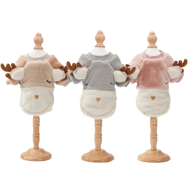 Hipidog Бесплатная доставка Милая одежда для щенков Рождественские свитера