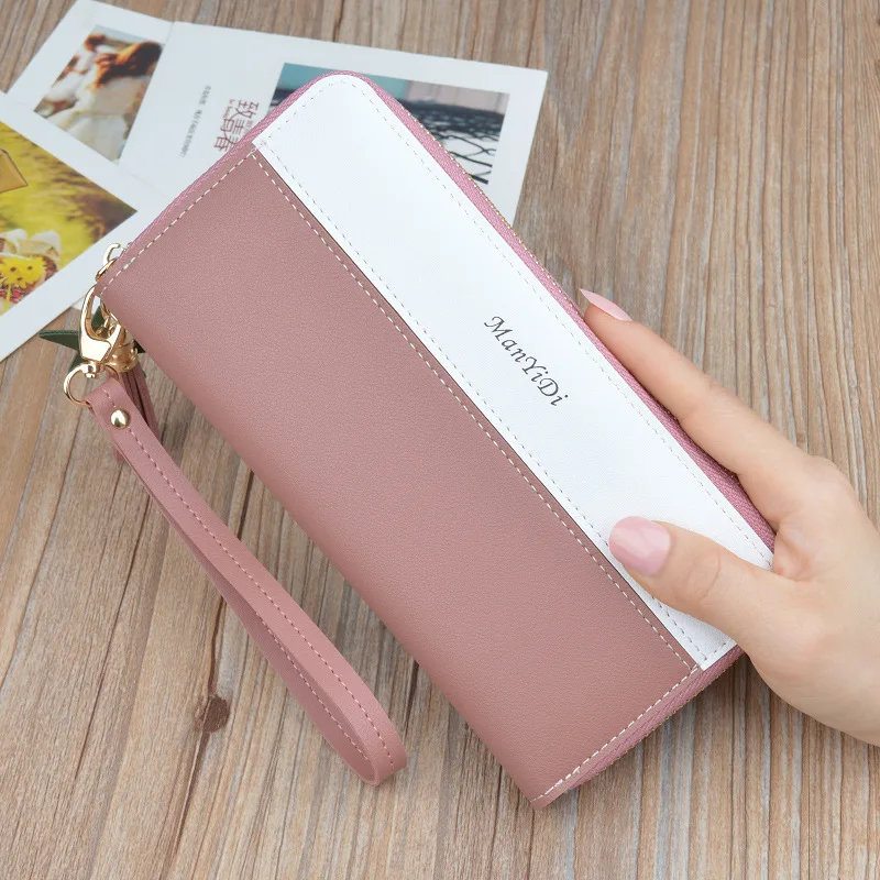 

New Fashion Women Wallets Long Style Multi-functional Wallet Purse Fresh PU Leather Female Clutch Card Holder Mujer Carteras