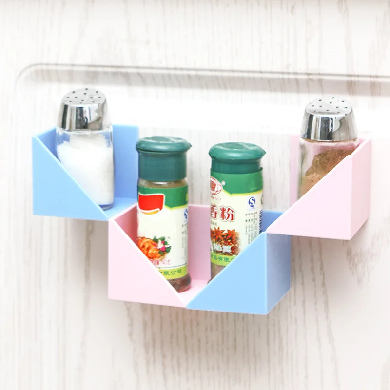 1 шт. Бесплатная комбинация без крышки полка для ванной дырокол настенное