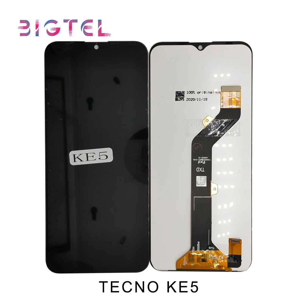 

5 Pcs/Lot New Original LCD Display For Tecno KE5 LCD Touch Screen Assembly With Tools