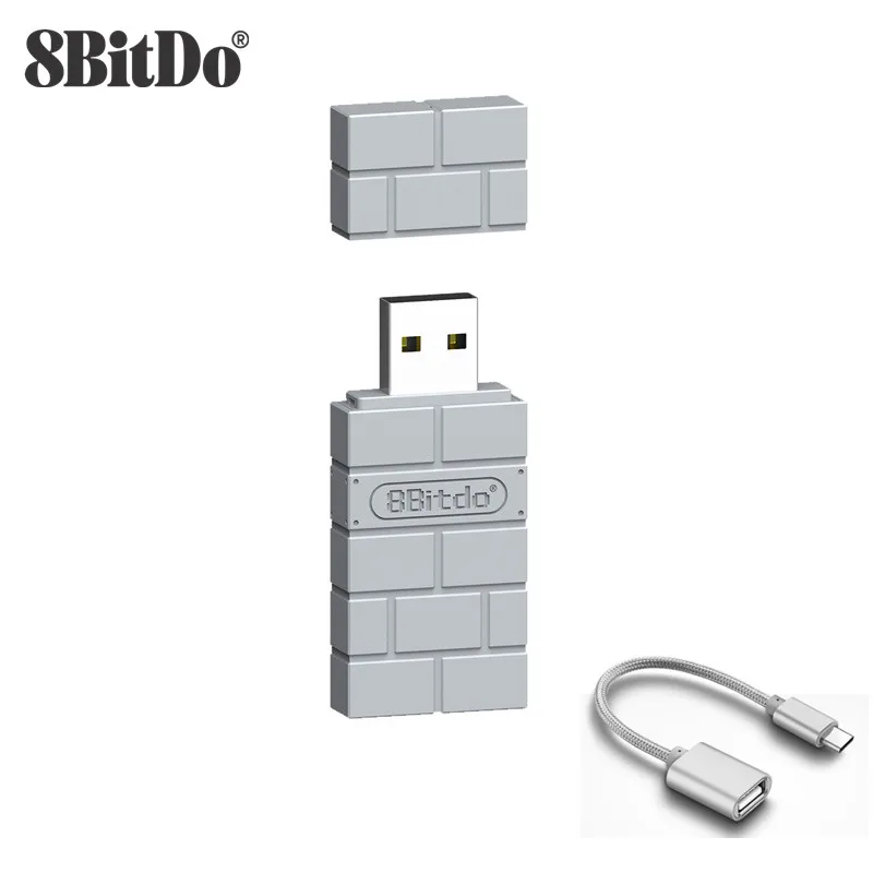 8BitdoWireless Bluetooth USB RR адаптер для Gamed конвертации для переключателя Windows Mac Raspberry Pi