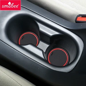 smabee Gate Slot Cup Mat for Toyota Corolla Cross SUV Anti-slip Pad Accessories Non-slip Mats Car Sticker Tidying Rubber Coaster