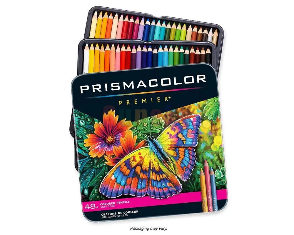 USA prismacolor art масляный цветной карандаш 12/24/36/48/72/132/150 color lapis de cor мягкий